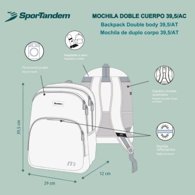 Mochila Escolar y Urbana HG 47 cm Circle fly 375047