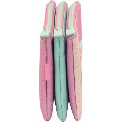 Estuche Portatodo Triple 3 Bolsillos Circle fly 375078
