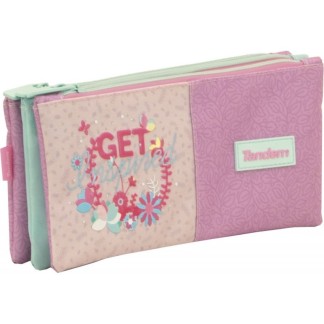Estuche Portatodo Triple 3 Bolsillos Circle fly 375078