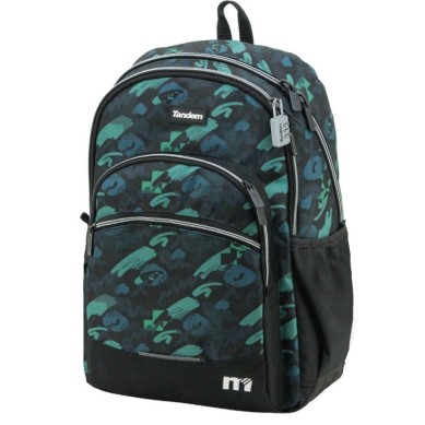 Mochila Escolar ST 44 cm  Tandem Tetris 377034