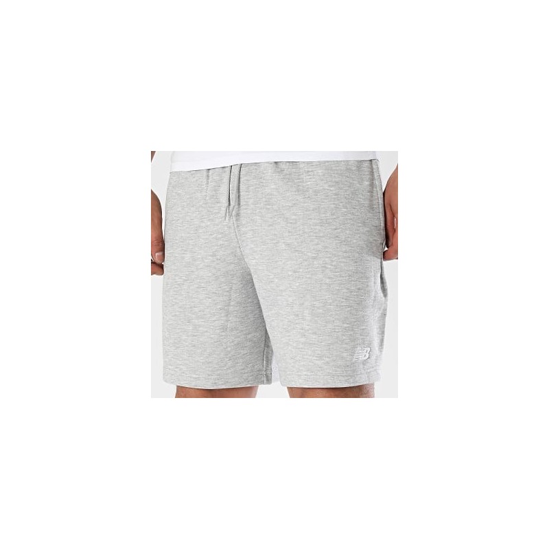 PANTALON SHORT CORTO NEW BALANCE GRIS MS41520 AG