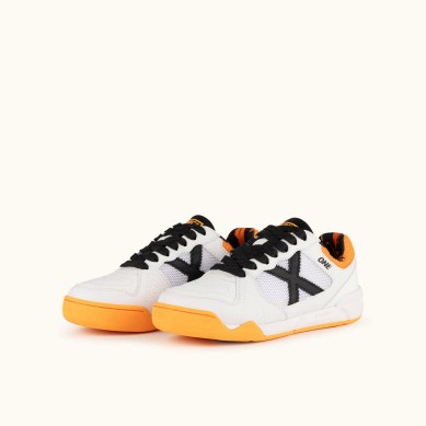 Munich One Indoor Niño Blanca y Naranja 1431084 | Outlet Munich | iZapatillas