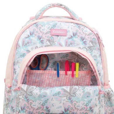 Mochila Escolar Doble Tandem Flying (369022) | Rebajas Carro Mochilas