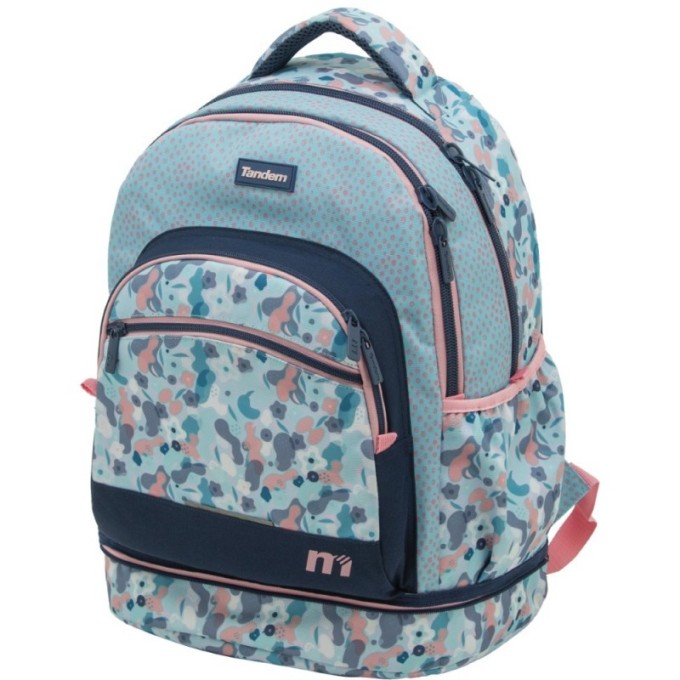 Mochila Carro Tandem Glory Azul (366007) | Rebajas Mochilas Ruedas A/C