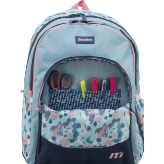 Mochila Carro Tandem Glory Azul (366007) | Rebajas Mochilas Ruedas A/C