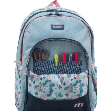 Mochila Carro Tandem Glory Azul (366007) | Rebajas Mochilas Ruedas A/C