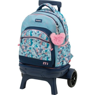 Mochila Carro Tandem Glory Azul (366007) | Rebajas Mochilas Ruedas A/C