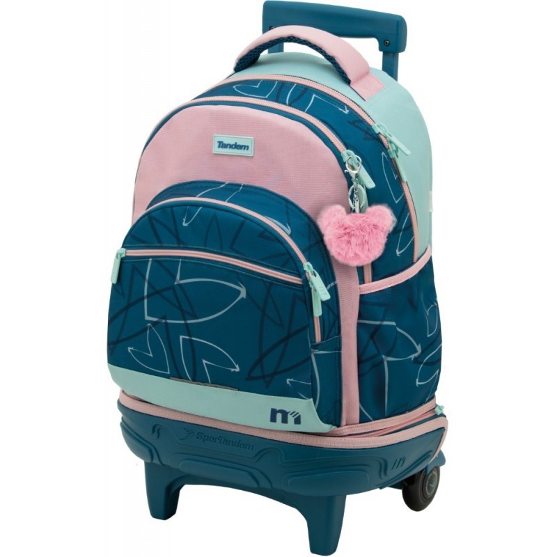 Comprar Mochila Carro Tandem Queen 364010 | Oferta Carro Mochila Escolar