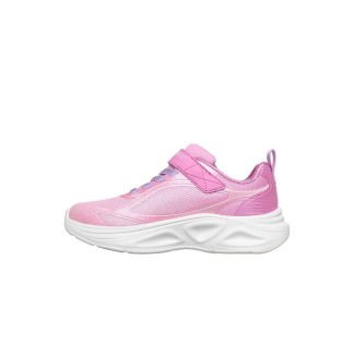 Zapatillas Skechers  Luces Niña con Velcro Rosa - Skechers Baratas Niña