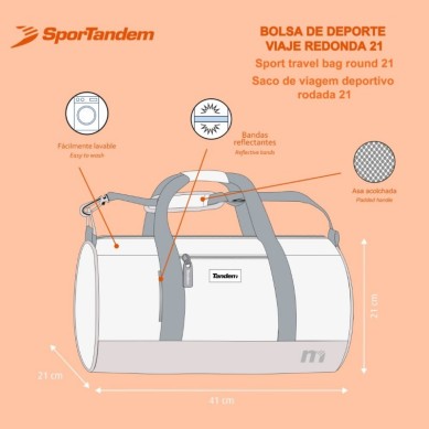 Bolsa Deporte Tandem Dance 41cm (365116) | Outlet Mejor Precio