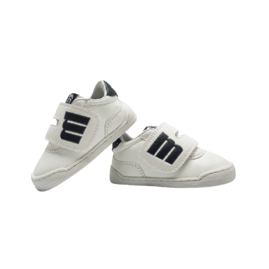 Zapatillas Mustang Bebé Blanca y Azul 48909| Rebajas Mustang Barefoot izapatillas