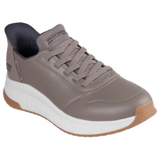 Zapatilla Skechers Hombre Marrón Slip-ins BOBS Sport Squad 4  118424