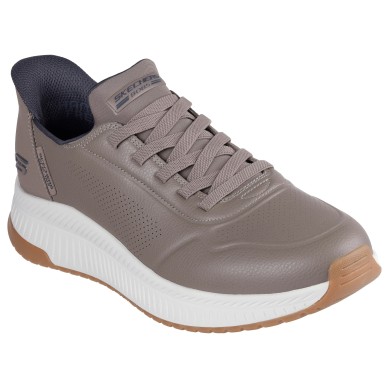 Zapatilla Skechers Hombre Marrón Slip-ins BOBS Sport Squad 4  118424