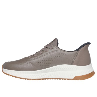 Zapatilla Skechers Hombre Marrón Slip-ins BOBS Sport Squad 4  118424
