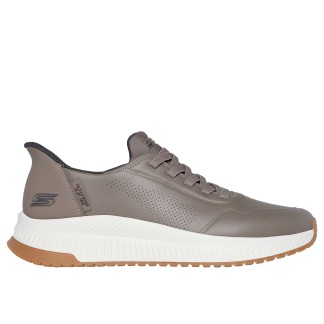 Zapatilla Skechers Hombre Marrón Slip-ins BOBS Sport Squad 4  118424