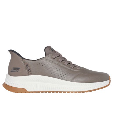 Zapatilla Skechers Hombre Marrón Slip-ins BOBS Sport Squad 4  118424