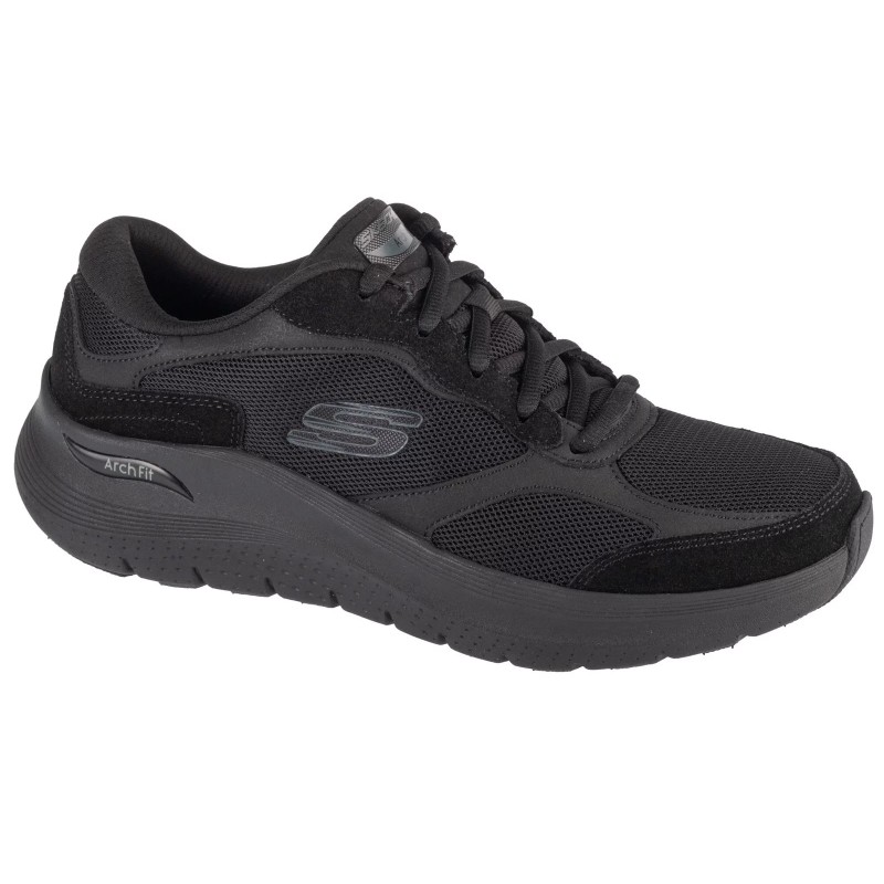 Skechers Hombre // Comprar Zapatillas Skechers Arch Fit Hombre Baratas Online 232702/BBK Negra