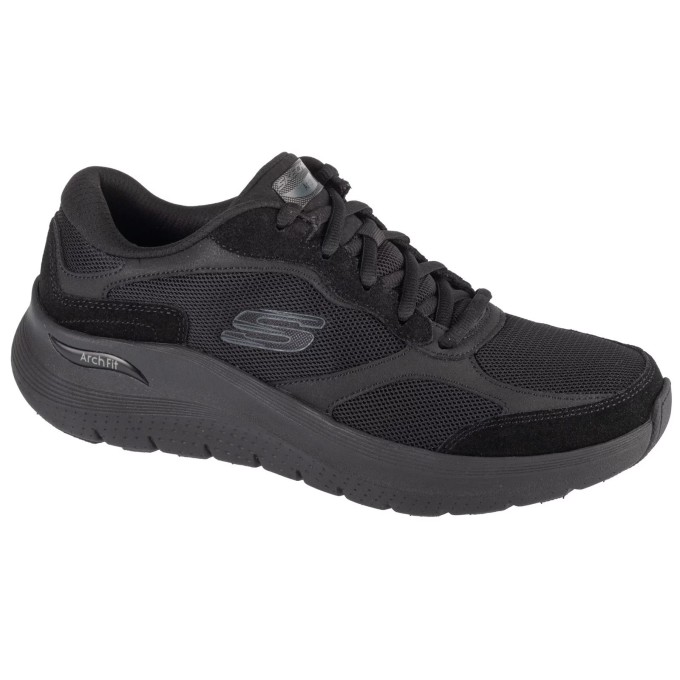 Skechers Hombre // Comprar Zapatillas Skechers Arch Fit Hombre Baratas Online 232702/BBK Negra