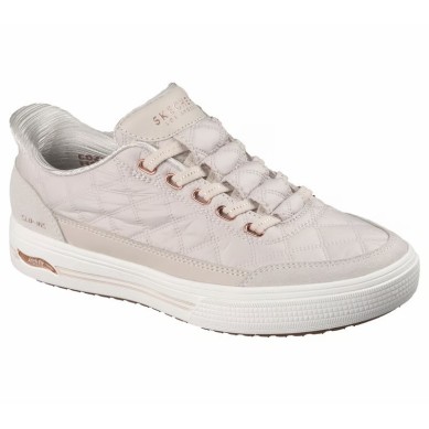 Skechers Arch Fit Arcade Mujer Beige Clarita 177209/OFWT | izapatillas | Skechers  Baratas