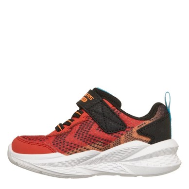 Skechers Bebé con Luces Meteor Rojas (405085NC) | Oferta Skechers Velcro