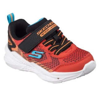 Skechers Bebé con Luces Meteor Rojas (405085NC) | Oferta Skechers Velcro