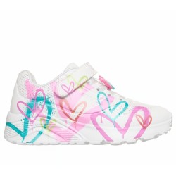 Skechers Uno Lite Heart Status Niña Velcro (314966L)  | Outlet Skechers Niña