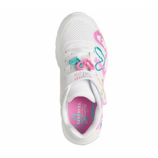 Skechers Uno Lite Heart Status Niña Velcro (314966L)  | Outlet Skechers Niña