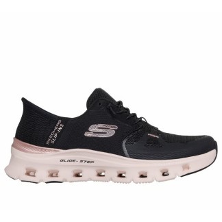 Skechers Slip-ins Glide Step Pro Mujer Negra Y Bronce 150438-BKRG | izapatillas | Skechers Rebajas