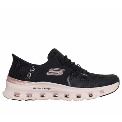 Skechers Slip-ins Glide Step Pro Mujer Negra Y Bronce 150438-BKRG | izapatillas | Skechers Rebajas