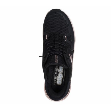 Skechers Slip-ins Glide Step Pro Mujer Negra Y Bronce 150438-BKRG | izapatillas | Skechers Rebajas