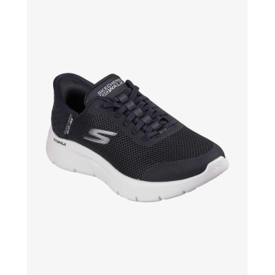 Skechers Slip-ins Mujer Negra Blanca (124837) | Rebajas Skechers Negras