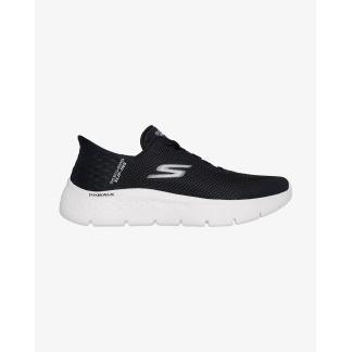 Skechers Slip-ins Mujer Negra Blanca (124837) | Rebajas Skechers Negras