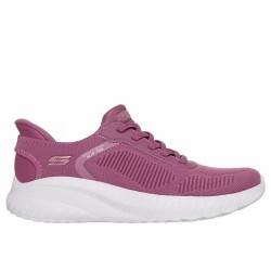 Skechers Slip-ins Mujer Rosa Oscuro (117497) | Rebajas Bobs Skechers Mujer