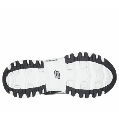 Comprar Skechers D'Lites Mujer Negra Y Blanca (11930) | Oferta Casual Skechers
