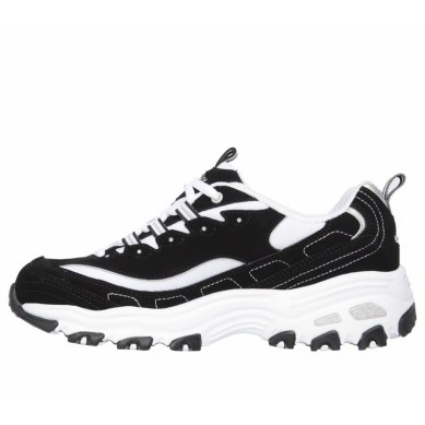 Comprar Skechers D'Lites Mujer Negra Y Blanca (11930) | Oferta Casual Skechers