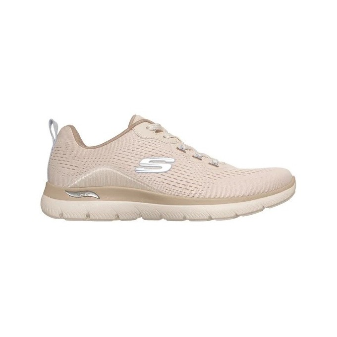 Comprar Skechers Arch Fit Mujer Beige (150754) | Oferta Skechers Comodas