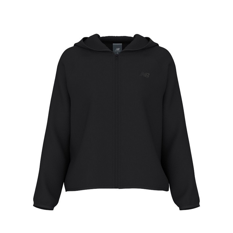 Rebaja Chaqueta Moda New Balance Negra y Gris  // Rebajas Chaqueta New Balance Beige