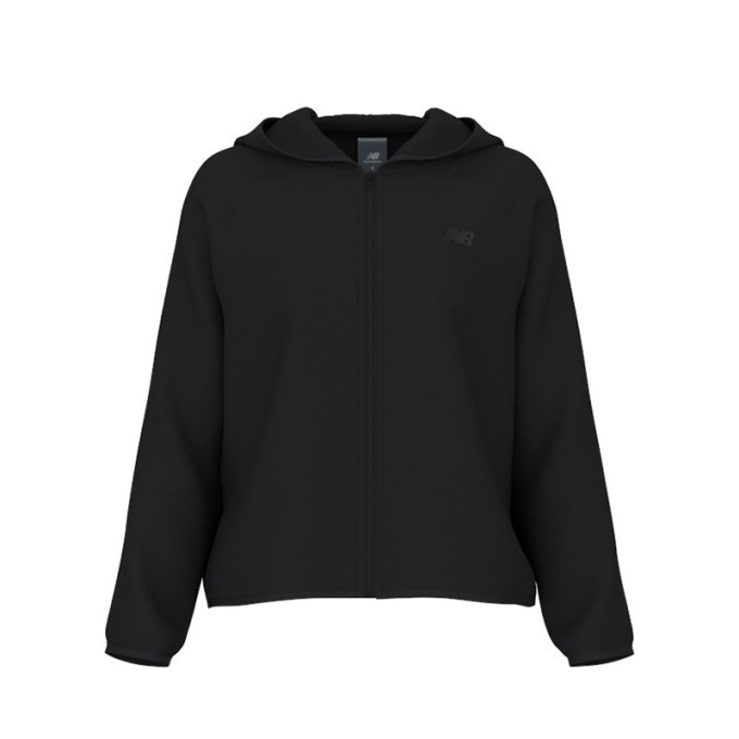 Rebaja Chaqueta Moda New Balance Negra y Gris  // Rebajas Chaqueta New Balance Beige