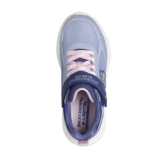 Skechers Niña con Luces Marino Lila (303729LC) | Rebajas Velcro Skechers
