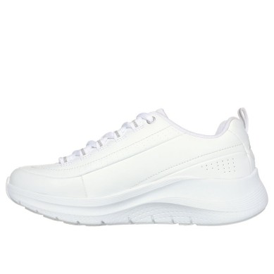 SKECHERS MUJER ARCH FIT 2.0 STAR BOUND 150061/WSL BLANCA PIEL