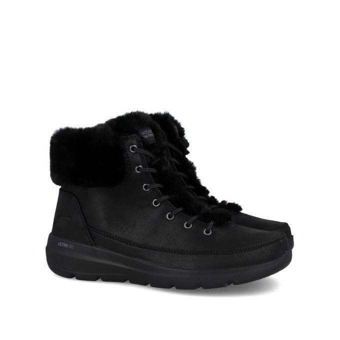 Comprar Botines Skechers Mujer Negros (144202) | Oferta Skechers Botas Mujer