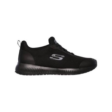 Skechers Mujer // Comprar Zapatillas Skechers trabajo squad SR Mujer Baratas Online 77222EC/BLK Negra