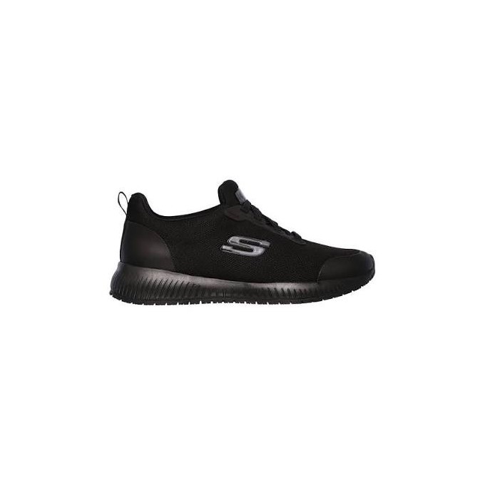 Skechers Mujer // Comprar Zapatillas Skechers trabajo squad SR Mujer Baratas Online 77222EC/BLK Negra