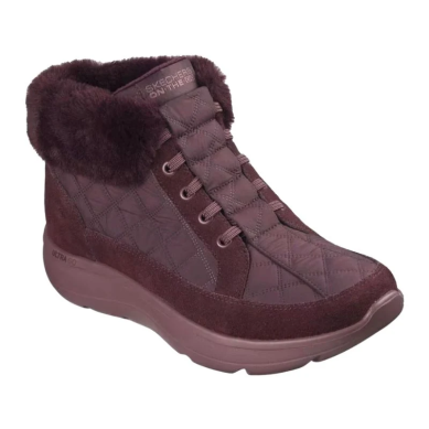 Comprar Botines Skechers Slip-ins Burdeos (144844) | Rebajas Skechers Botas Mujer