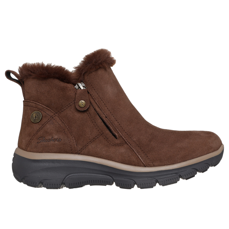 Comprar Botines Skechers Waterproof Marrón (168042) | Oferta Skechers Botas Mujer