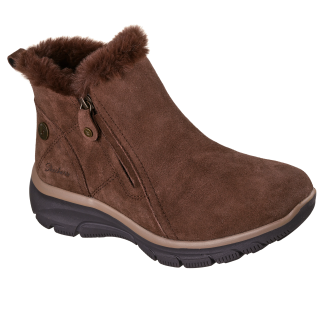 Comprar Botines Skechers Waterproof Marrón (168042) | Oferta Skechers Botas Mujer