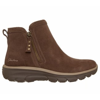 Comprar Botines Skechers Mujer Marrón (168188) | Precios Skechers Botas Mujer
