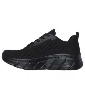 ZAPATILLA SKECHERS MUJER BOBS B FLEX HI FLYING NEGRA 117385/BBK