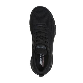 ZAPATILLA SKECHERS MUJER BOBS B FLEX HI FLYING NEGRA 117385/BBK