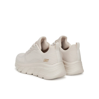 ZAPATILLA SKECHERS MUJER BOBS B FLEX HI FLYING BEIGE 117385/OFWT